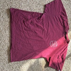 Maroon Salty Crew T-Shirt